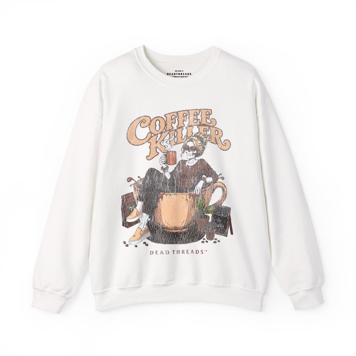 COFFEE KILLER - CREWNECK SWEATSHIRT