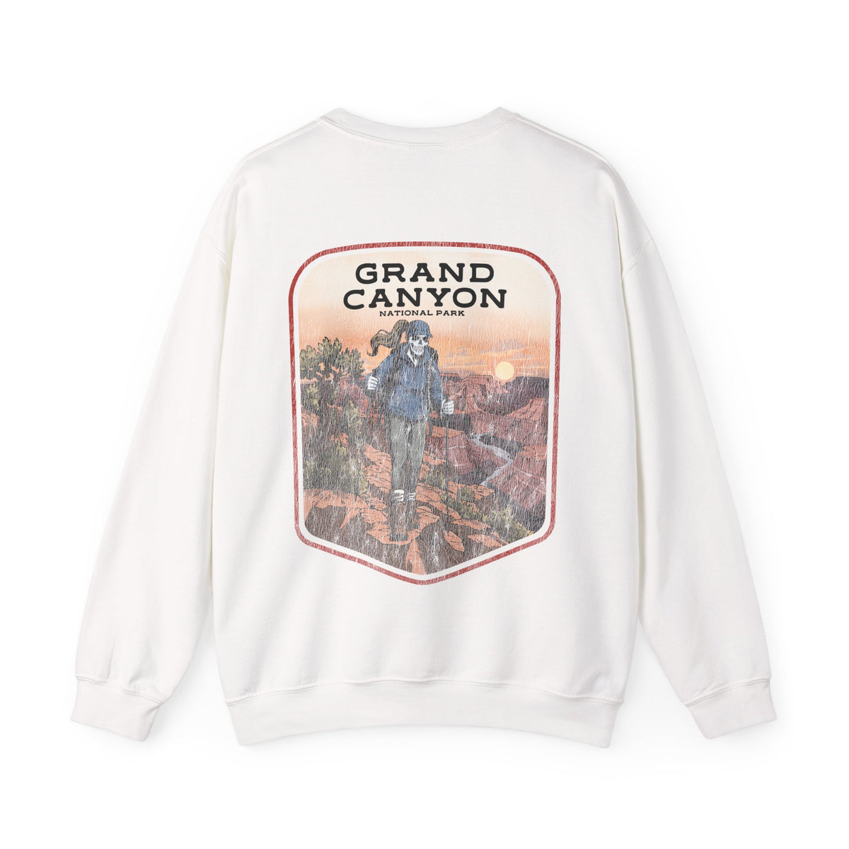GRAND CANYON NATIONAL PARK (FEMALE) - “DT ESSENTIAL" CREWNECK SWEATSHIRT