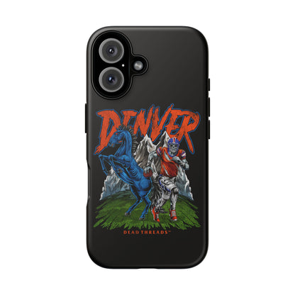 DENVER FOOTBALL v2 - IPHONE TOUGH CASE