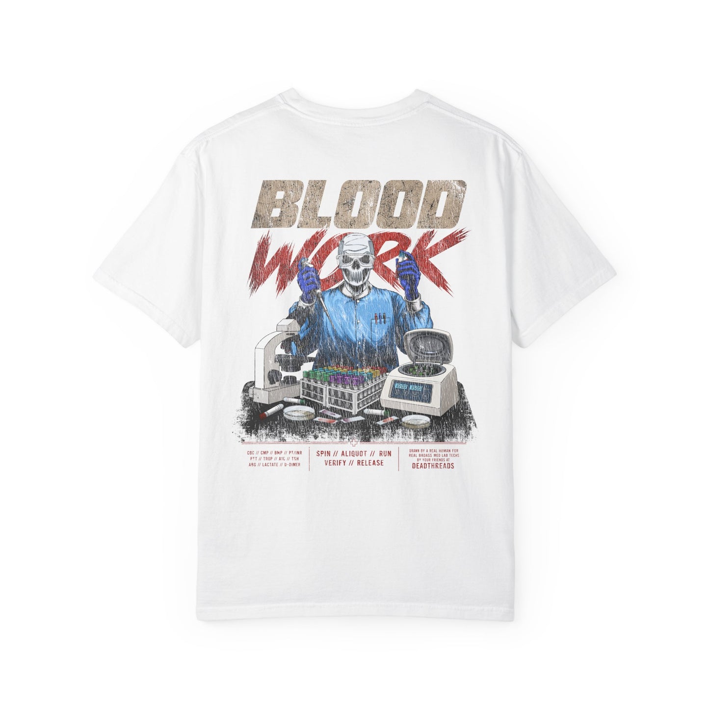 BLOOD WORK - “DT ESSENTIAL" PREMIUM T-SHIRT