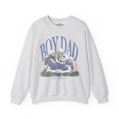 BOY DAD v3 - CREWNECK SWEATSHIRT