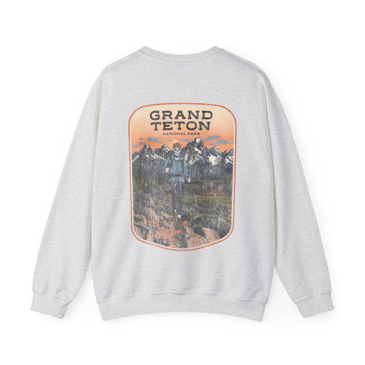 GRAND TETON NATIONAL PARK (FEMALE) - “DT ESSENTIAL" CREWNECK SWEATSHIRT