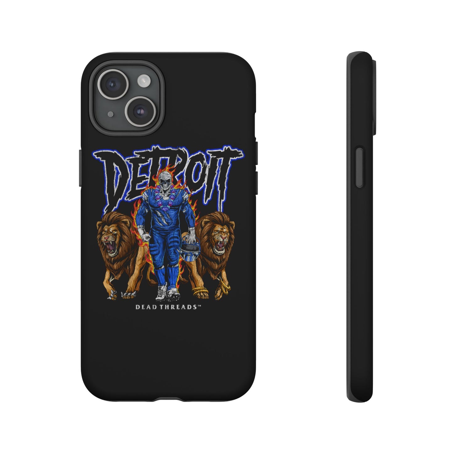 DETROIT FOOTBALL v4 - IPHONE TOUGH CASE