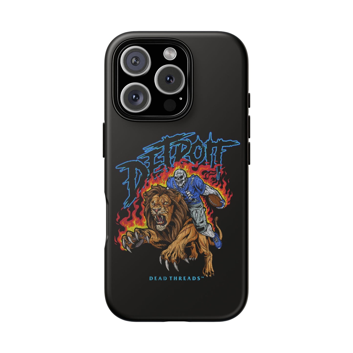 DETROIT FOOTBALL v2 - IPHONE TOUGH CASE