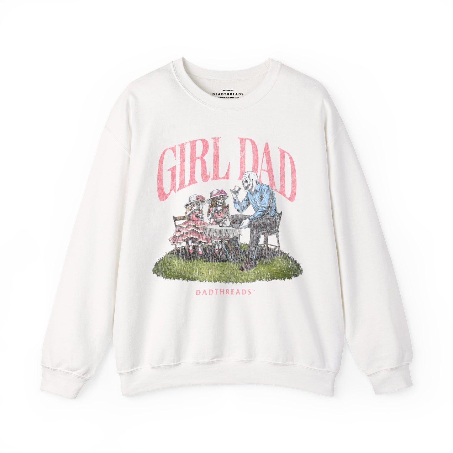 GIRL DAD v2 - CREWNECK SWEATSHIRT