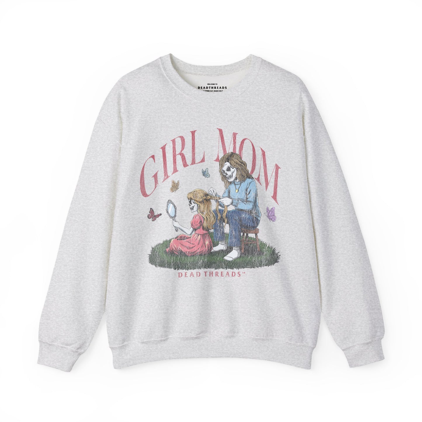 GIRL MOM v1 - CREWNECK SWEATSHIRT
