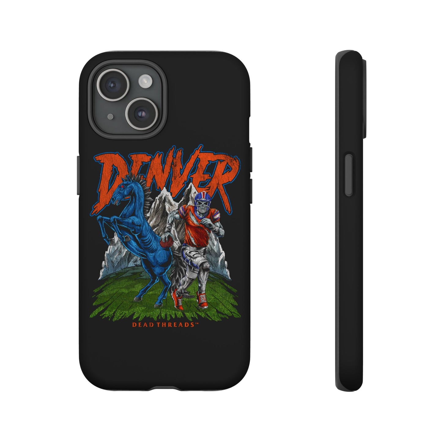 DENVER FOOTBALL v2 - IPHONE TOUGH CASE