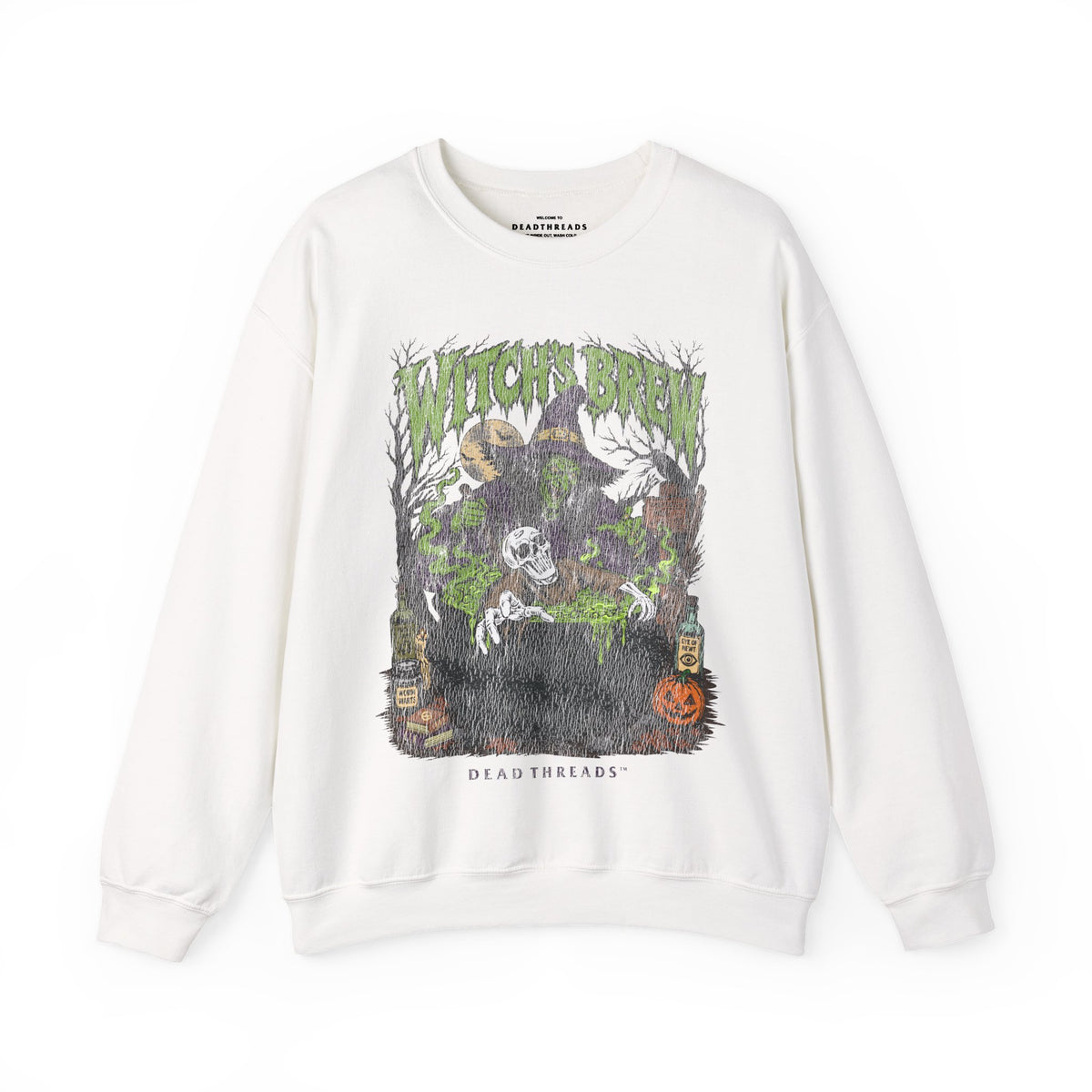 WITCH'S BREW CREWNECK SWEATSHIRT - Halloween Limited Drop