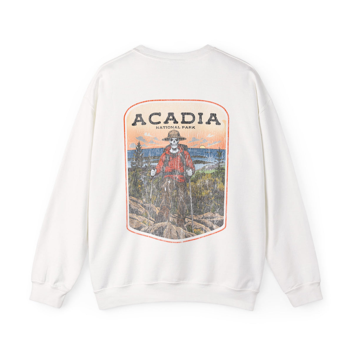 ACADIA NATIONAL PARK (MALE) - “DT ESSENTIAL" CREWNECK SWEATSHIRT