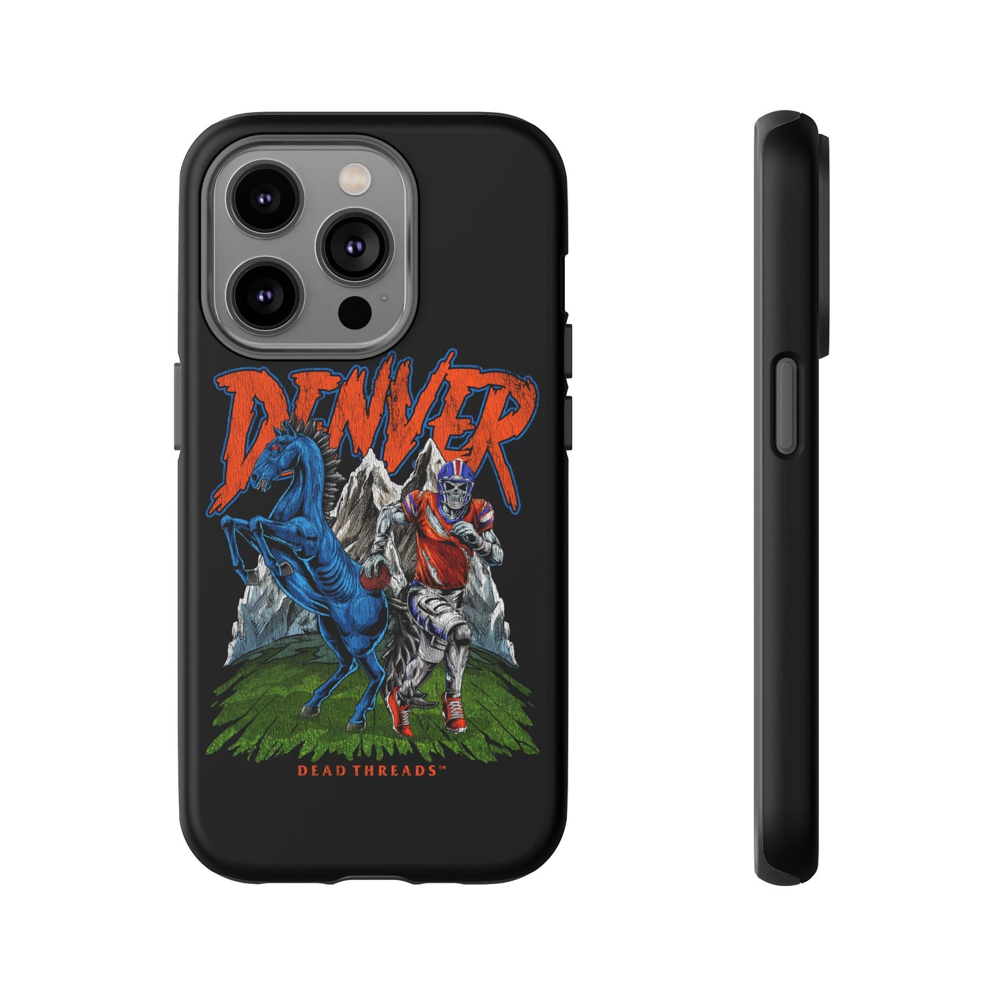 DENVER FOOTBALL v2 - IPHONE TOUGH CASE