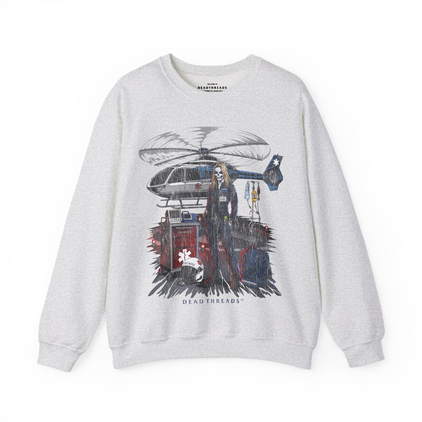 FLIGHT NURSE - CREWNECK SWEATSHIRT