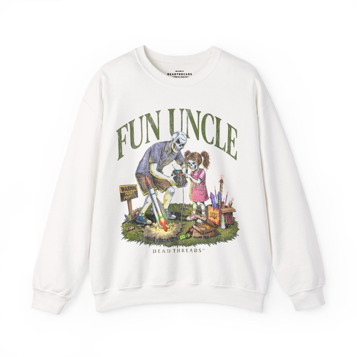 FUN UNCLE (GIRL) - CREWNECK SWEATSHIRT
