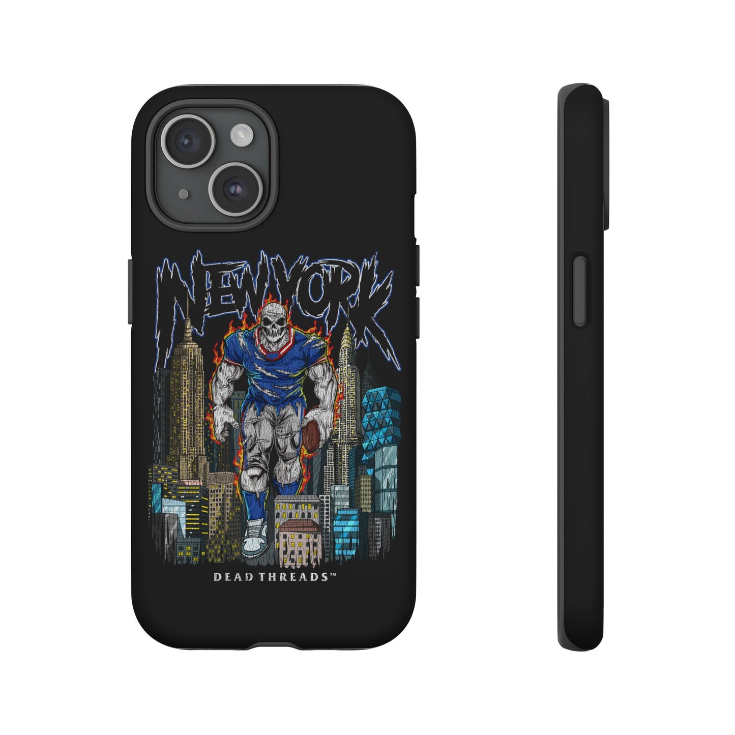 NEW YORK FOOTBALL BLUE - IPHONE TOUGH CASE