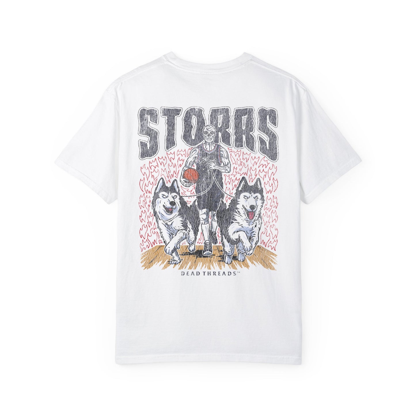 STORRS BASKETBALL - “3 SKULL” PREMIUM T-SHIRT