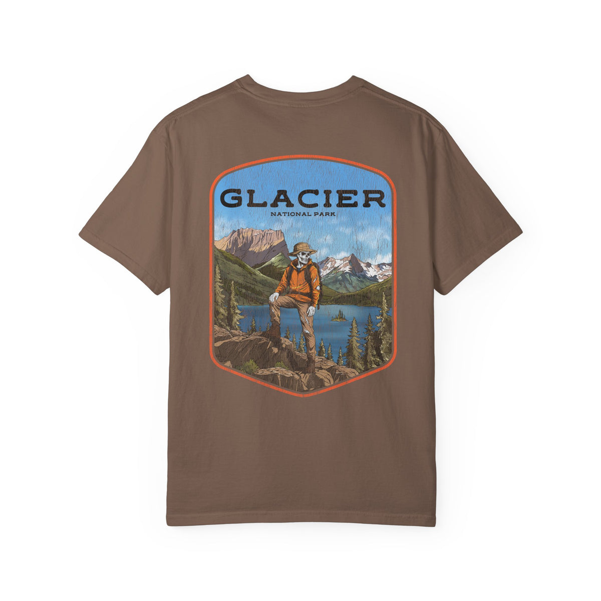 GLACIER NATIONAL PARK (MALE) - “DT ESSENTIAL" PREMIUM T-SHIRT