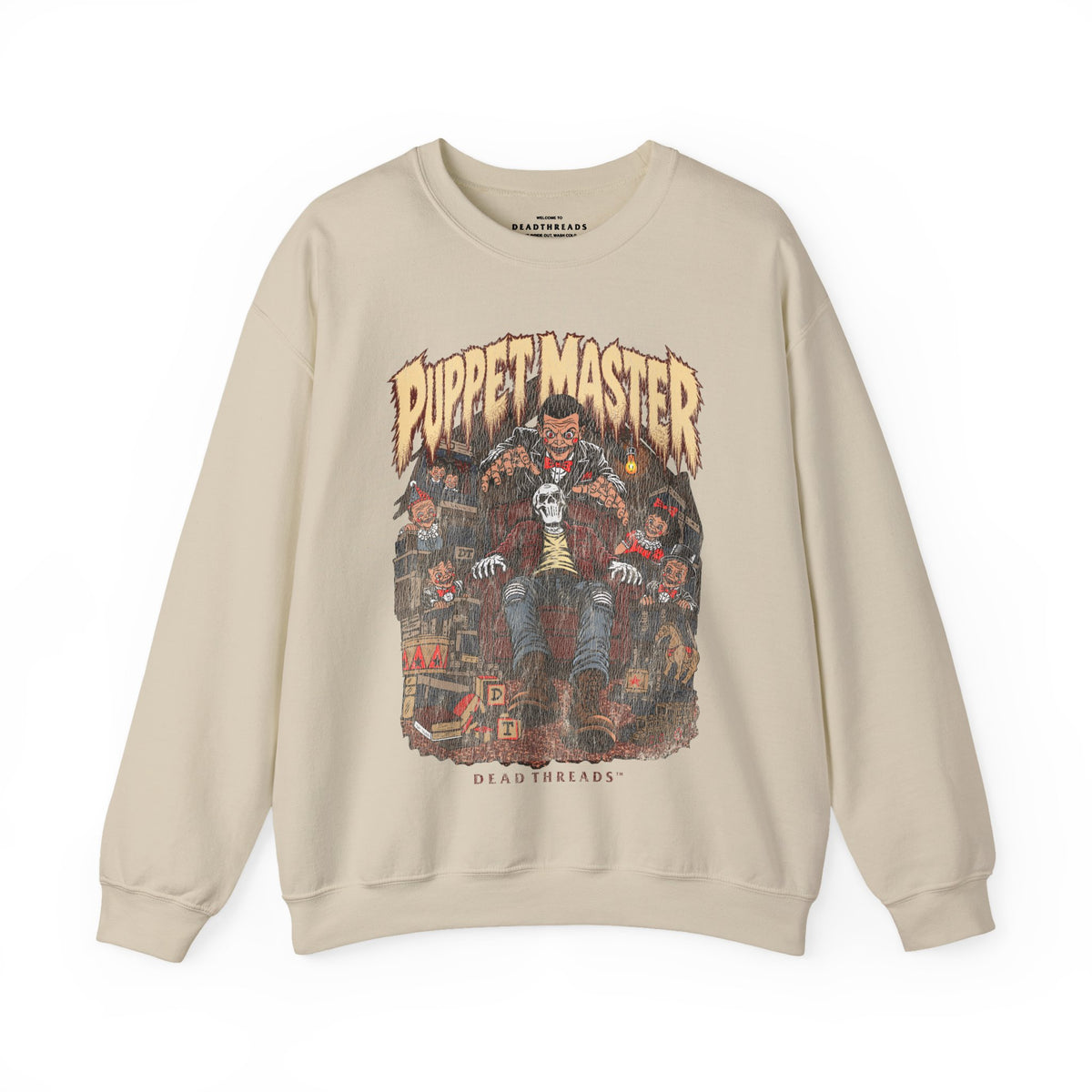 PUPPET MASTER CREWNECK SWEATSHIRT - Halloween Limited Drop
