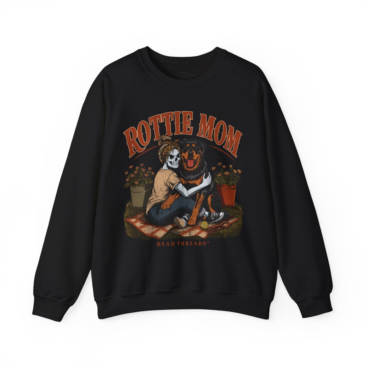 ROTTIE MOM - CREWNECK SWEATSHIRT