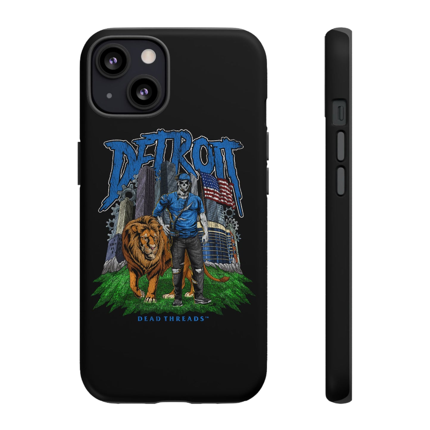 DETROIT FOOTBALL v3 - IPHONE TOUGH CASE