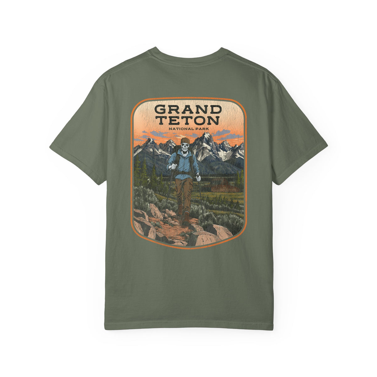 GRAND TETON NATIONAL PARK (MALE) - “DT ESSENTIAL" PREMIUM T-SHIRT