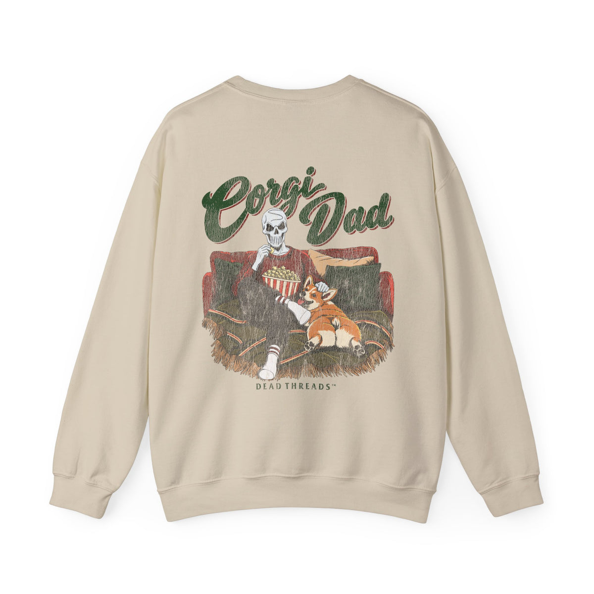 CORGI DAD - “DT ESSENTIAL" CREWNECK SWEATSHIRT