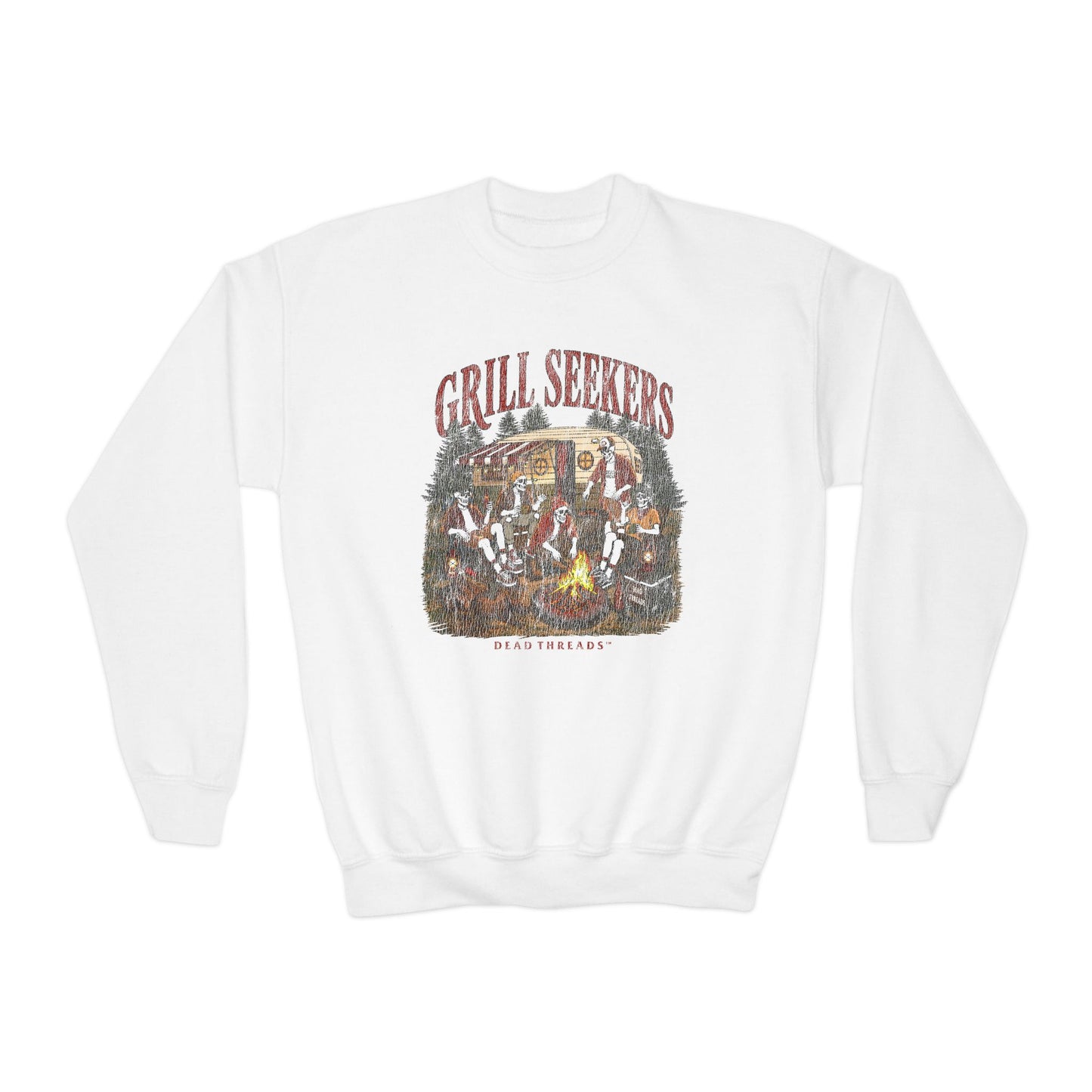 GRILL SEEKERS - KIDS CREWNECK SWEATSHIRT