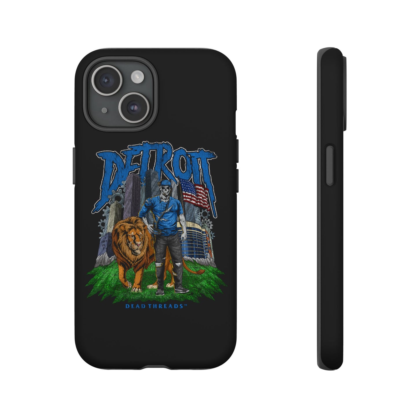 DETROIT FOOTBALL v3 - IPHONE TOUGH CASE