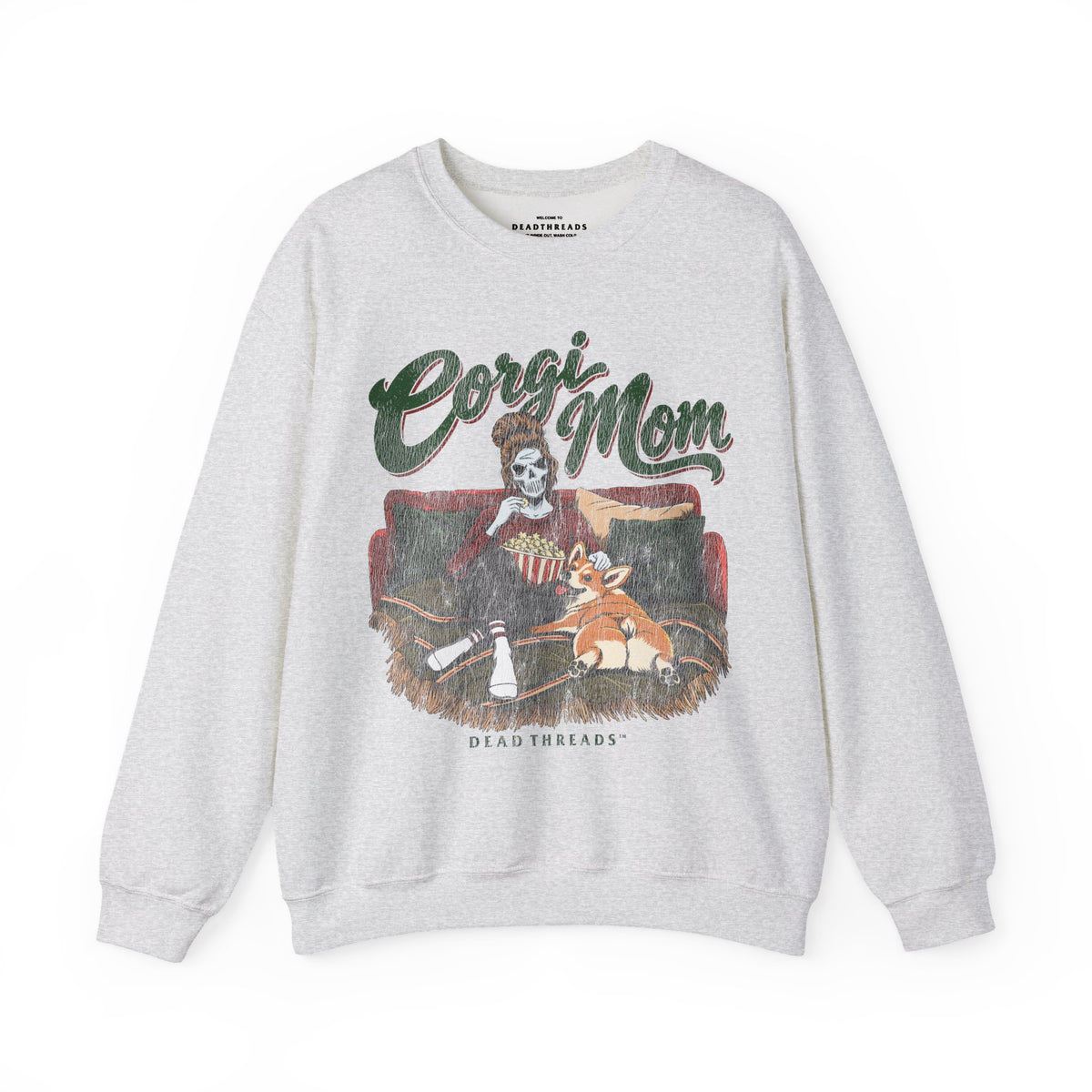 CORGI MOM - CREWNECK SWEATSHIRT
