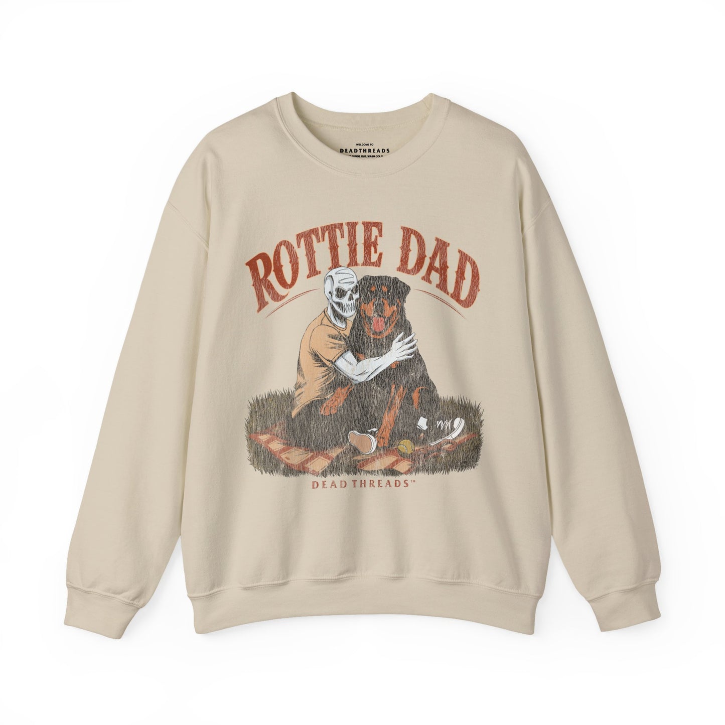 ROTTIE DAD - CREWNECK SWEATSHIRT