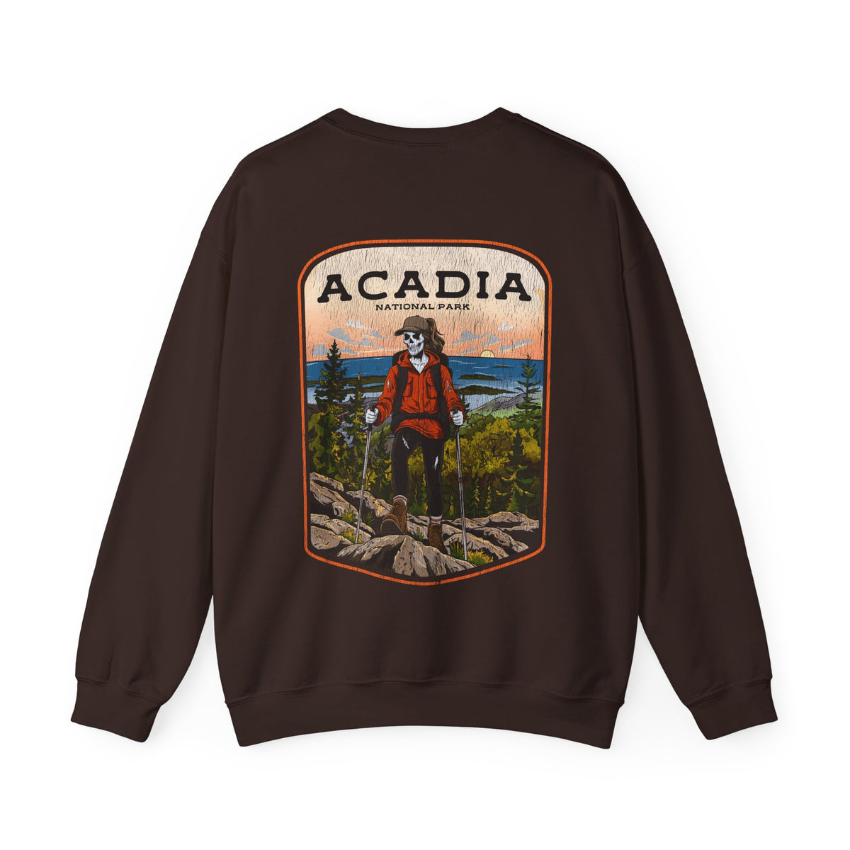 ACADIA NATIONAL PARK (FEMALE) - “DT ESSENTIAL" CREWNECK SWEATSHIRT