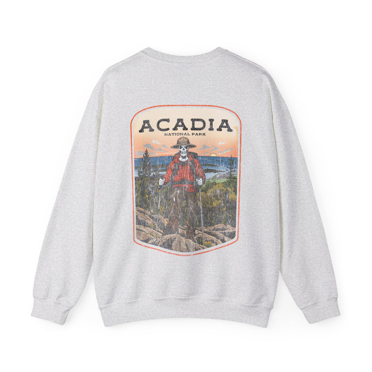 ACADIA NATIONAL PARK (MALE) - “DT ESSENTIAL" CREWNECK SWEATSHIRT