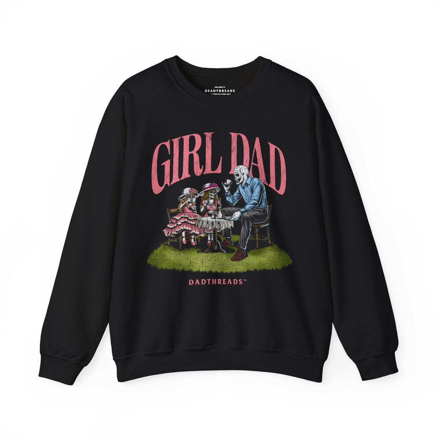 GIRL DAD v2 - CREWNECK SWEATSHIRT
