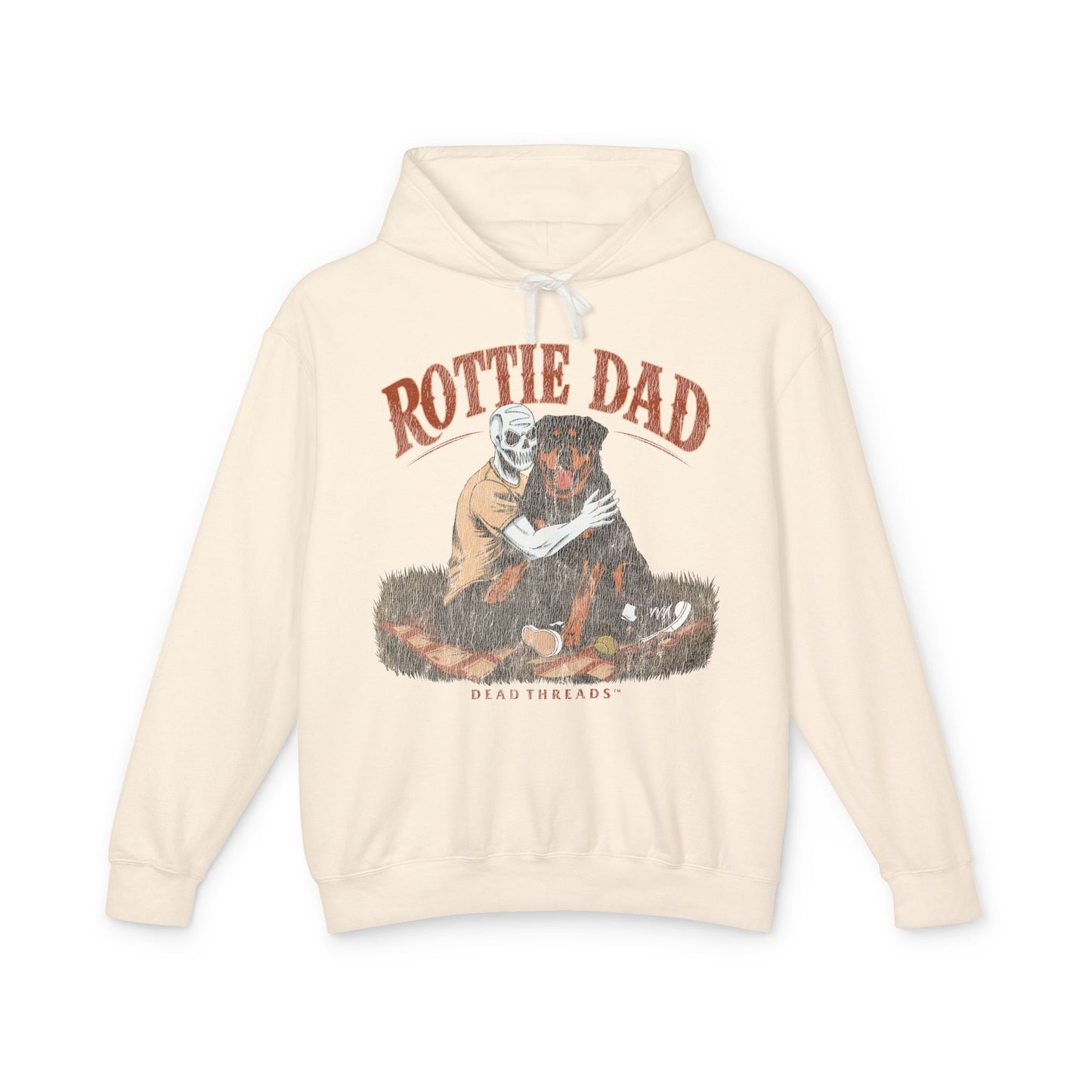 ROTTIE DAD - LIGHTWEIGHT HOODIE