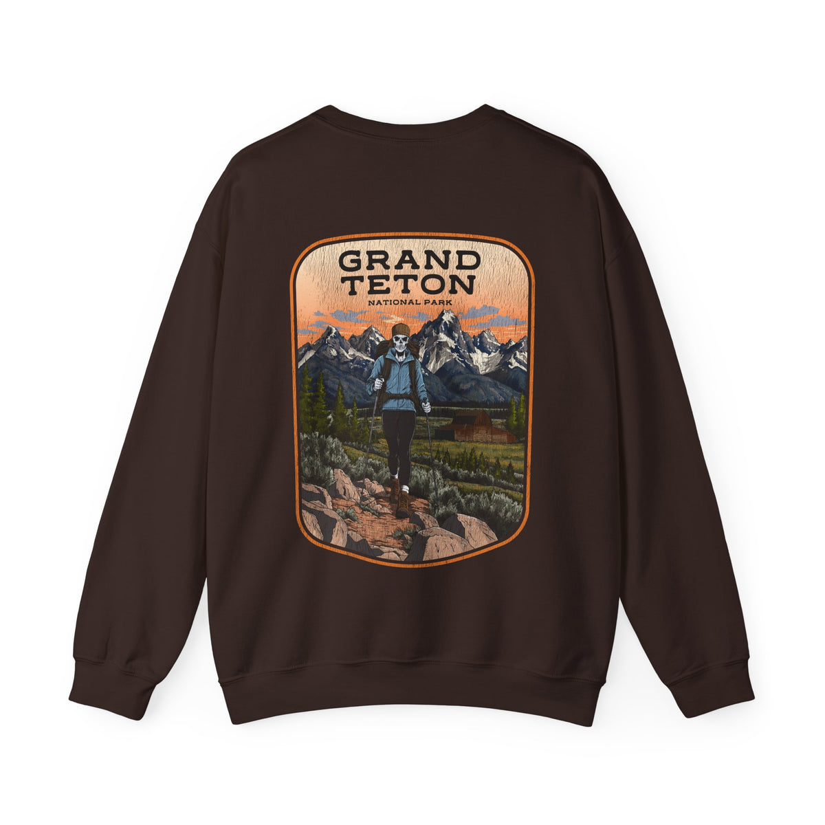 GRAND TETON NATIONAL PARK (FEMALE) - “DT ESSENTIAL" CREWNECK SWEATSHIRT