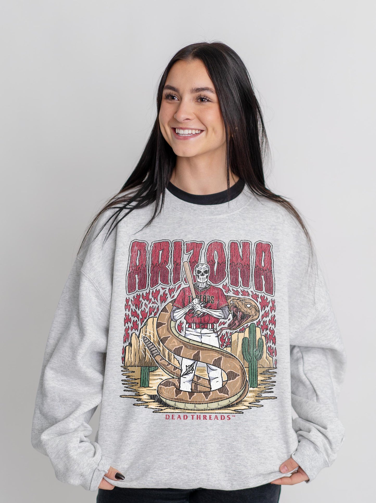 ARIZONA BASEBALL CREWNECK SWEATSHIRT
