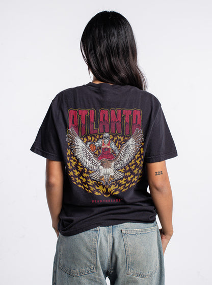 ATLANTA BASKETBALL - “3 SKULL” PREMIUM T-SHIRT