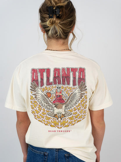 ATLANTA BASKETBALL - “3 SKULL” PREMIUM T-SHIRT