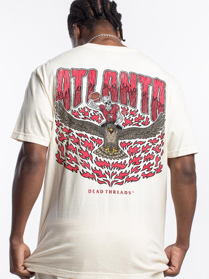 ATLANTA FOOTBALL - “3 SKULL” PREMIUM T-SHIRT