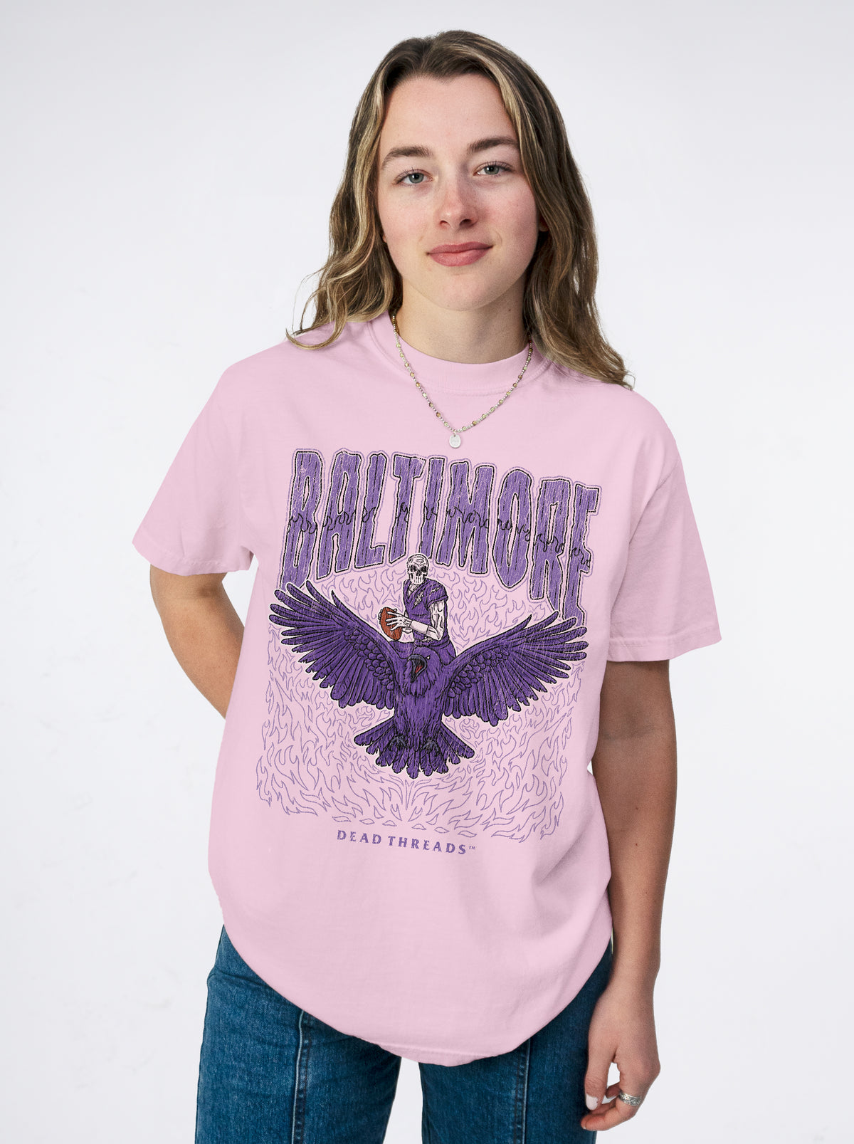 BALTIMORE FOOTBALL v1 - PINK
