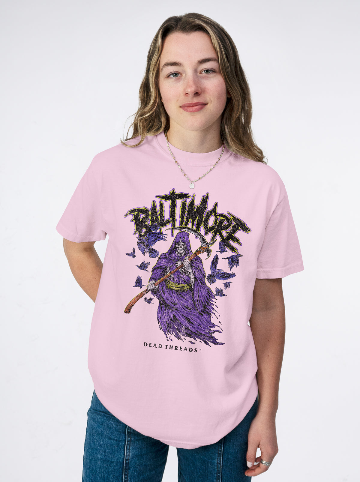 BALTIMORE FOOTBALL v2 - PINK