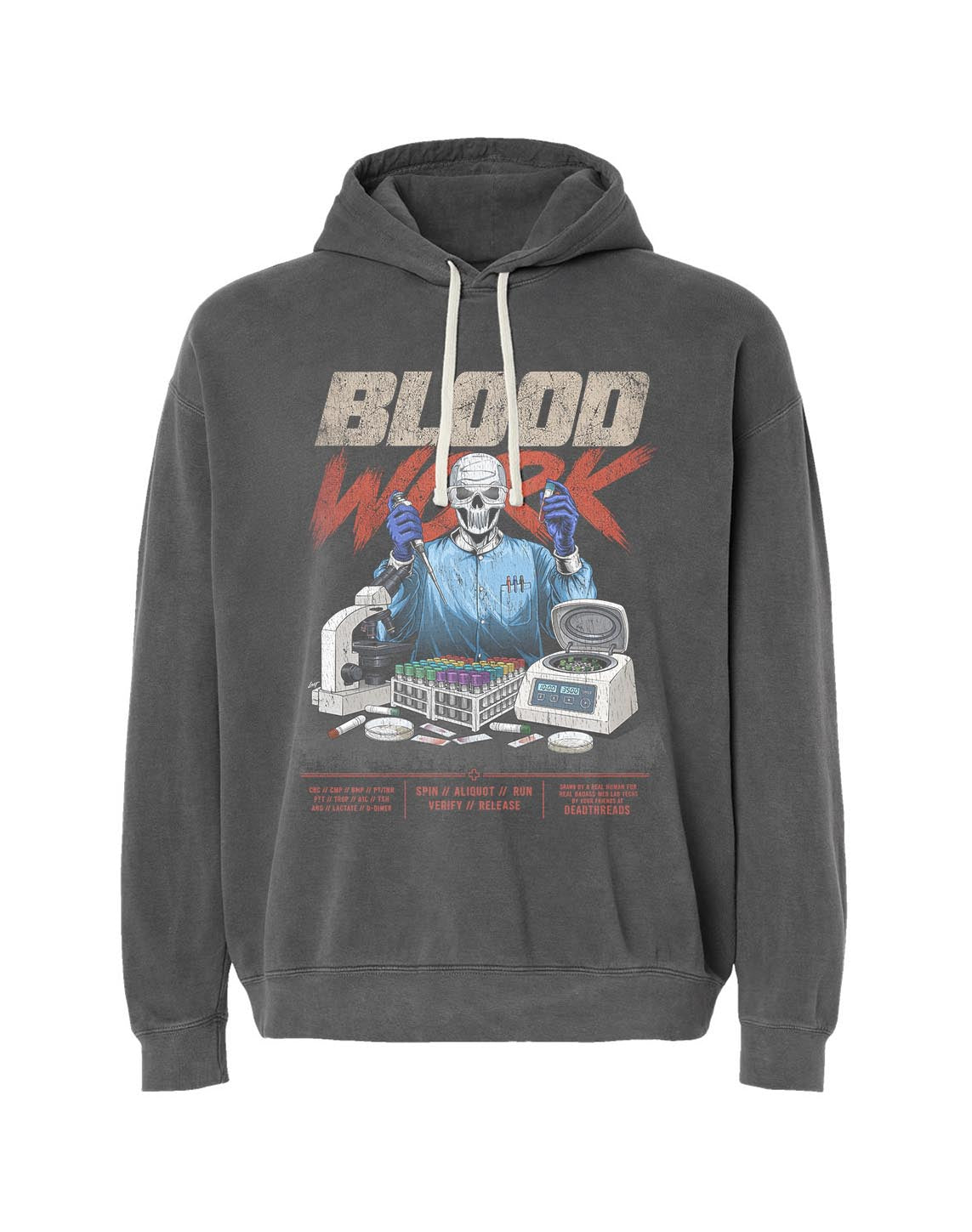 BLOOD WORK - LIGHTWEIGHT HOODIE