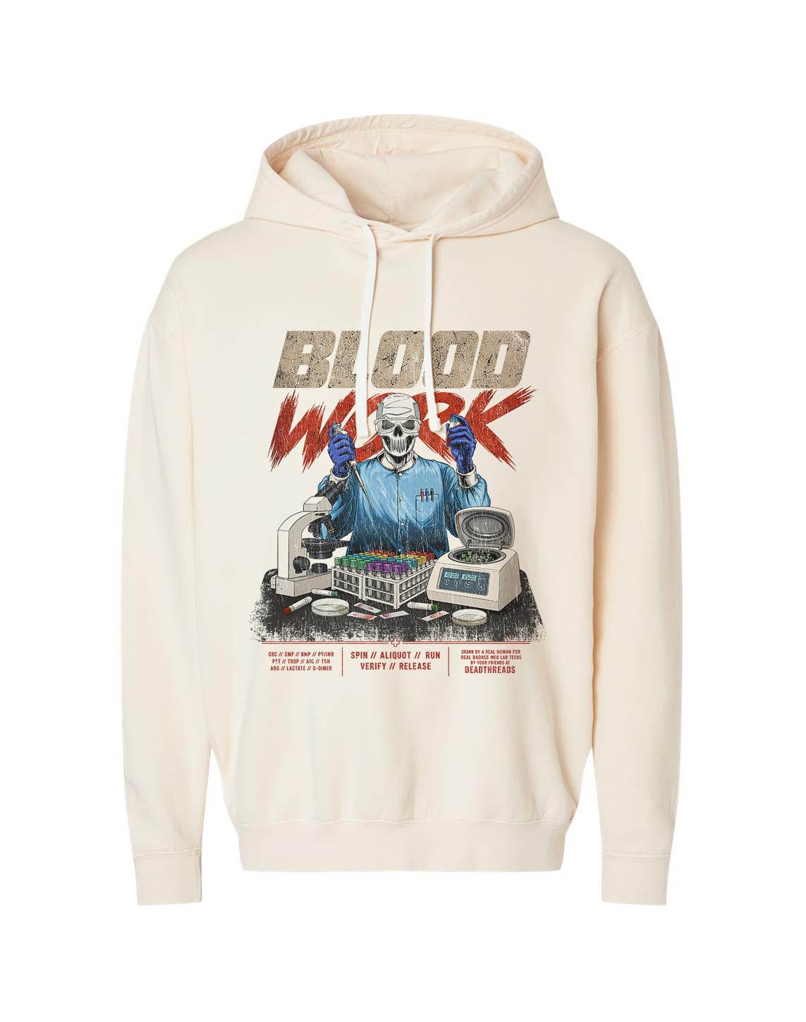 BLOOD WORK - LIGHTWEIGHT HOODIE