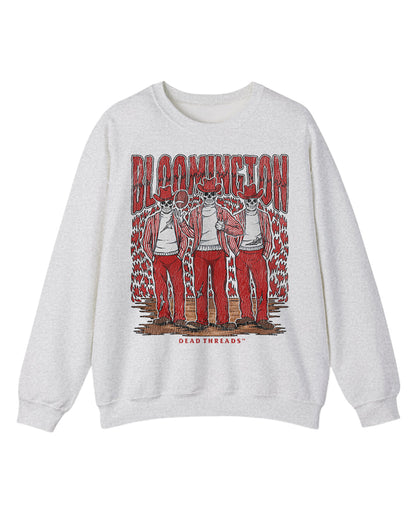 BLOOMINGTON FOOTBALL CREWNECK SWEATSHIRT