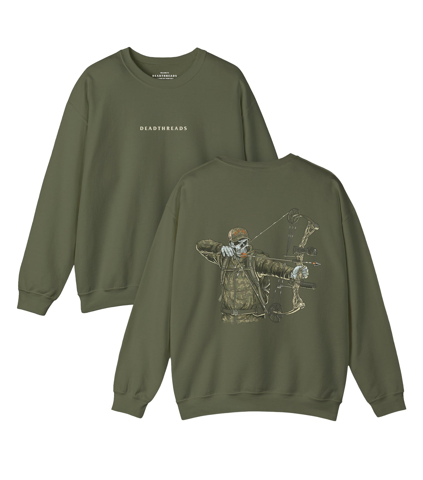 BONE AND ARROW - “DT ESSENTIAL" CREWNECK SWEATSHIRT