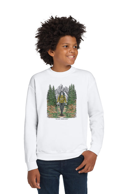BONE VOYAGE KIDS CREWNECK SWEATSHIRT
