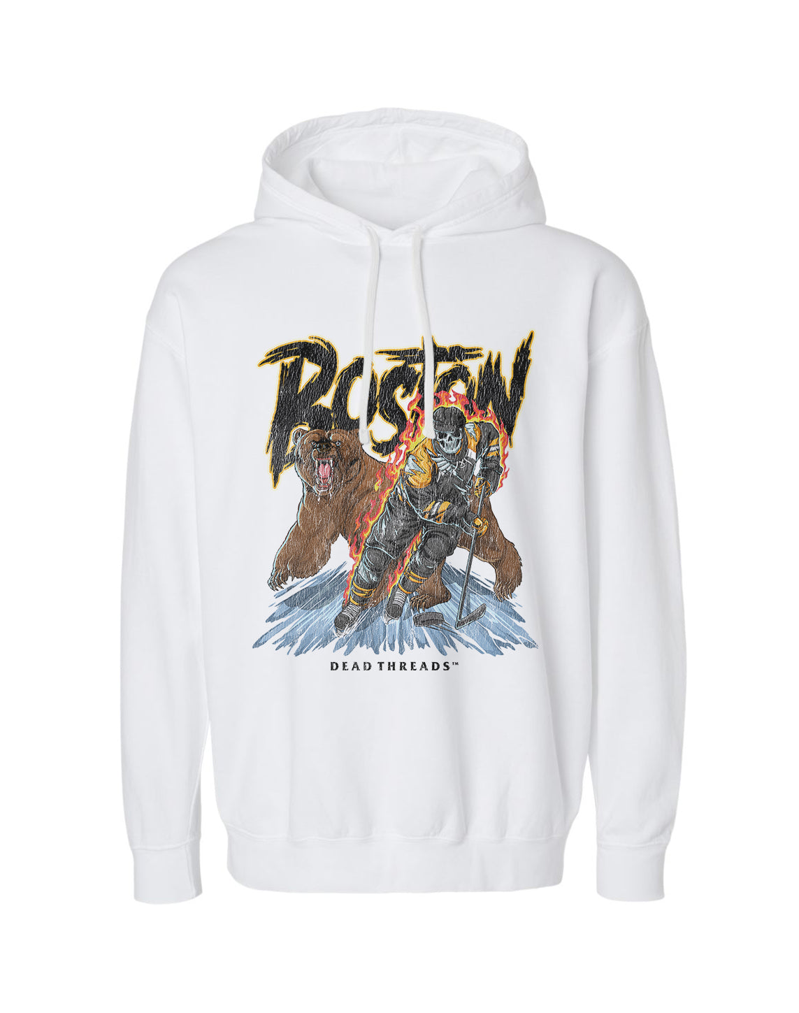 BOSTON HOCKEY - LIGHTWEIGHT HOODIE