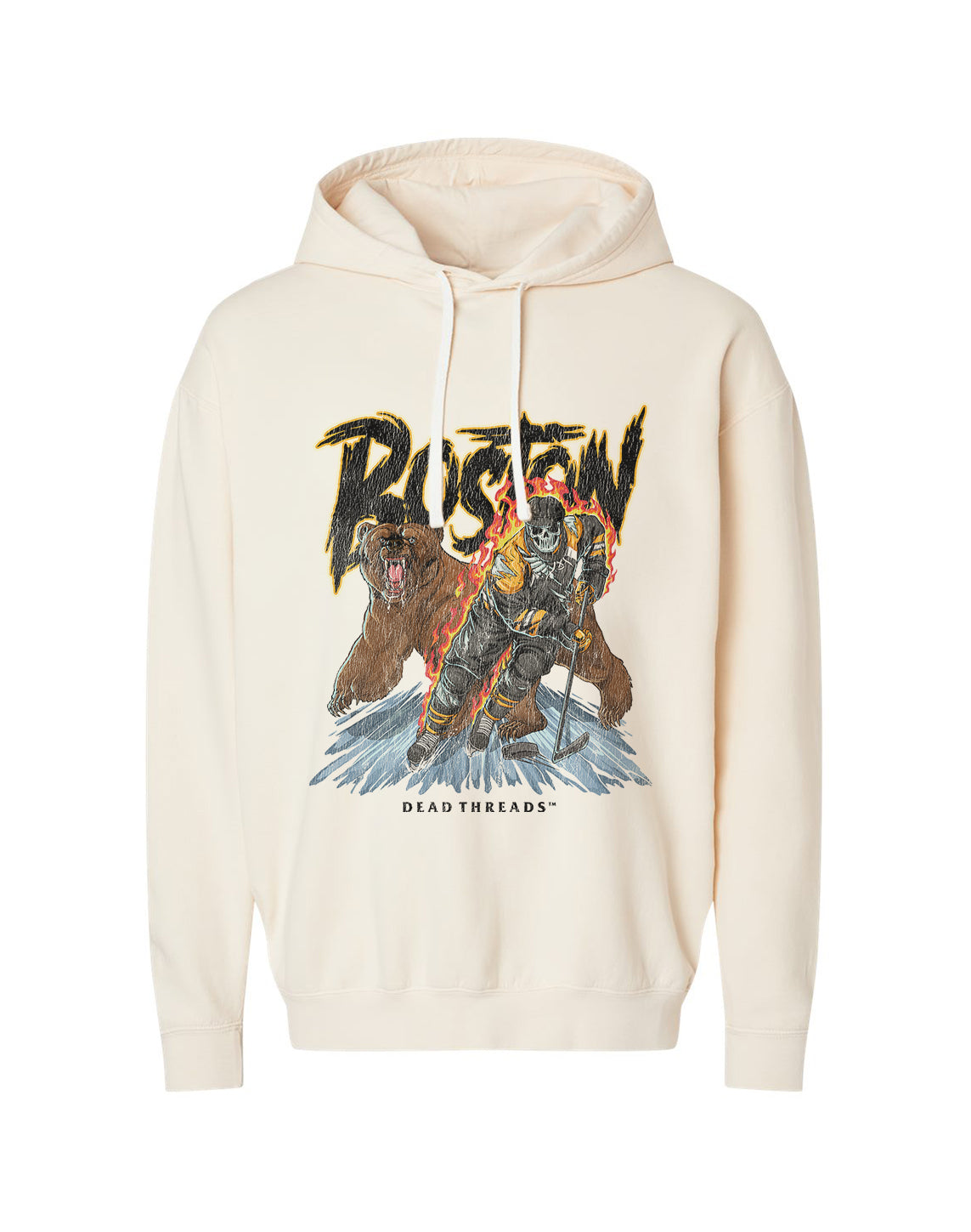 BOSTON HOCKEY - LIGHTWEIGHT HOODIE