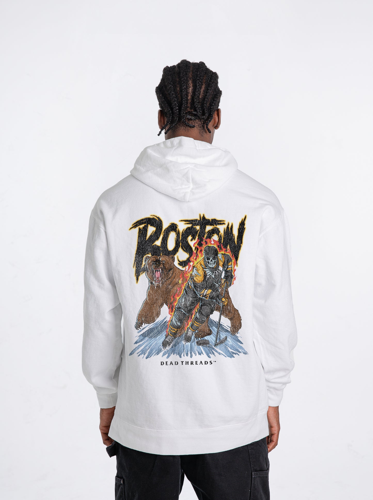 BOSTON HOCKEY - HOODIE