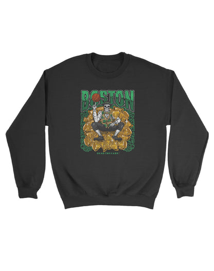 BOSTON BASKETBALL KIDS CREWNECK SWEATSHIRT