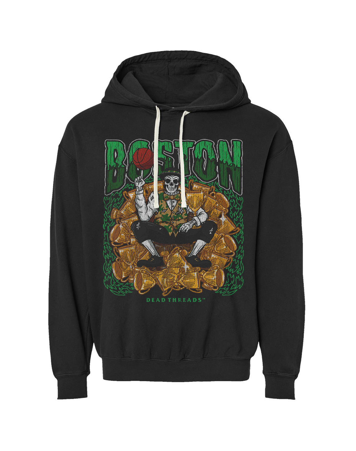 BOSTON BASKETBALL - LIGHTWEIGHT HOODIE