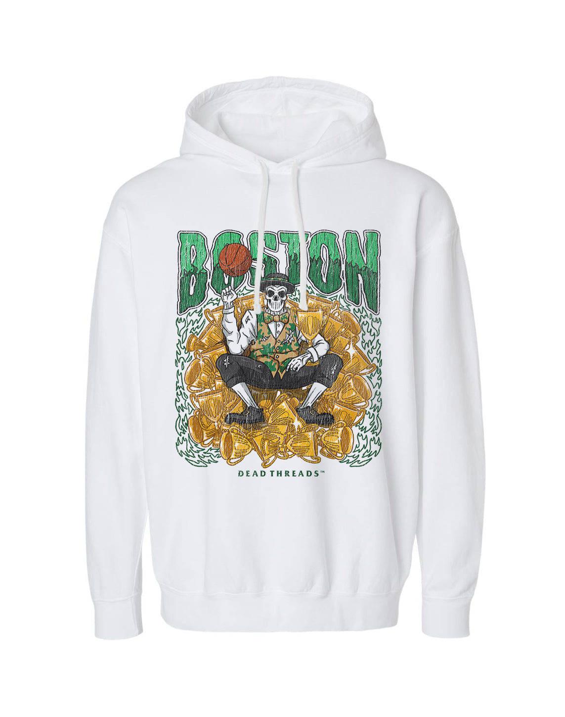 BOSTON BASKETBALL - LIGHTWEIGHT HOODIE